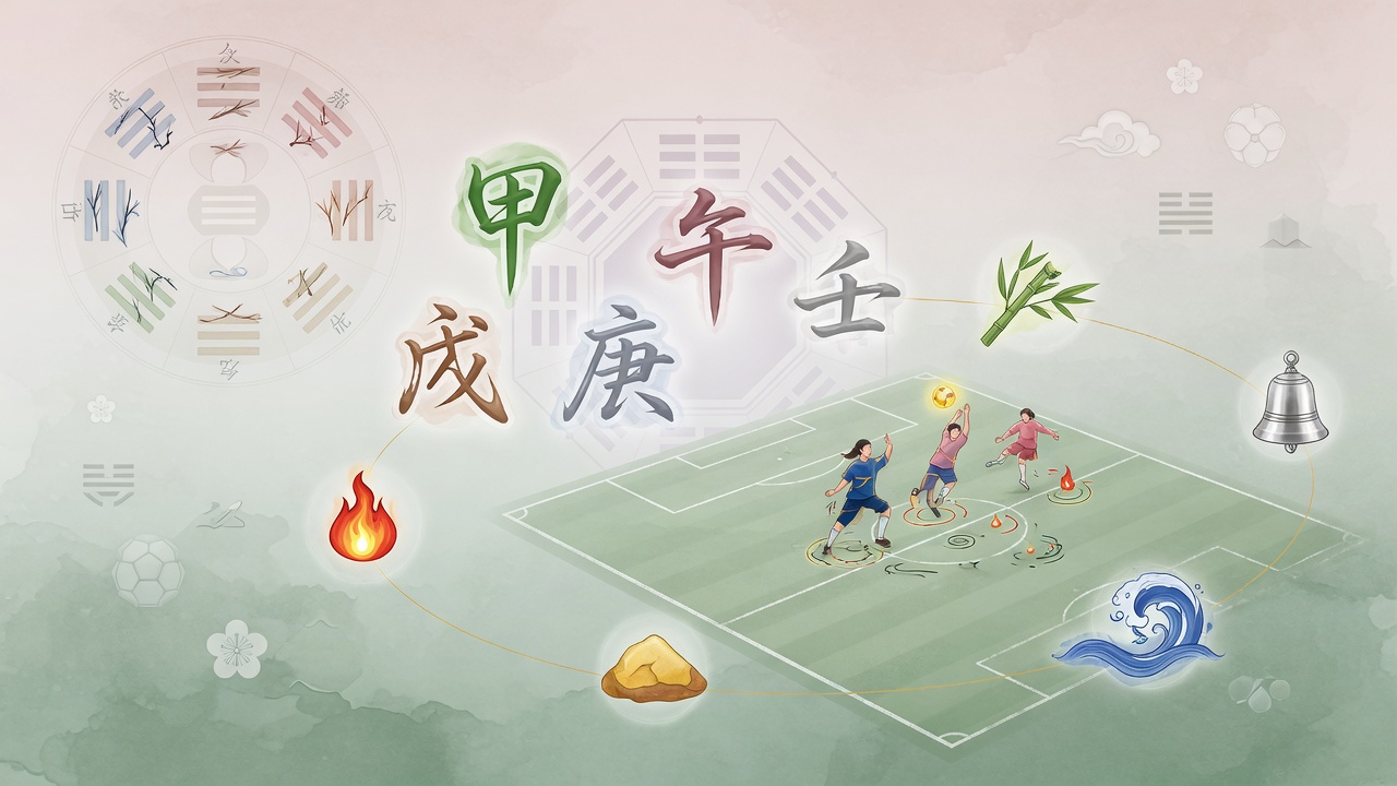东方命理与现代足球的跨界融合,诠释性格、选择与时势。